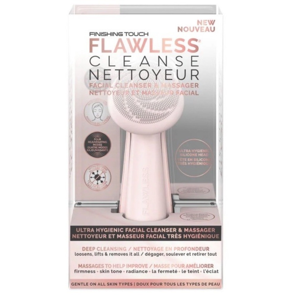 Finishing Touch Flawless Cleanse Facial Cleanser & Massager‎ New $65
